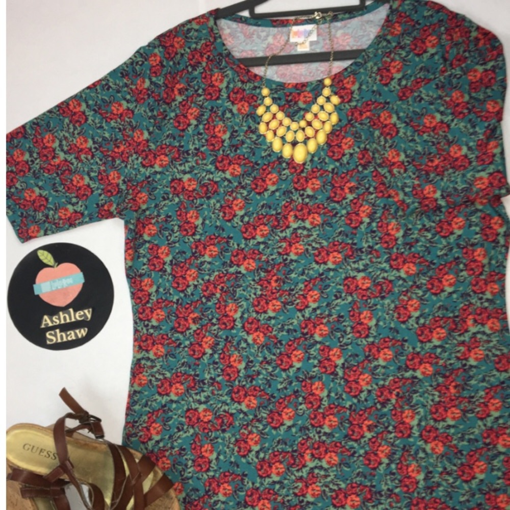 LuLaRoe Floral Julia Pencil Dress - NWT